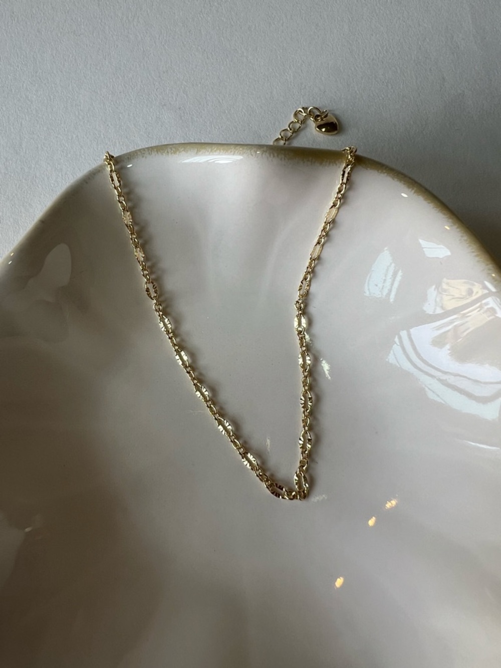 14k Gold Plated Link Anklet